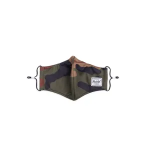 Herschel Supply Co Classic Face Fitted Face Mask Woodland Camo 10974-04797