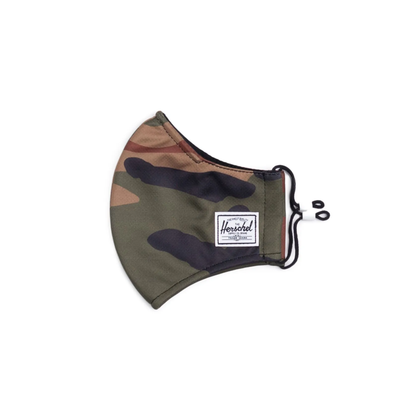 Herschel Supply Co Classic Face Fitted Face Mask Woodland Camo 10974-04797