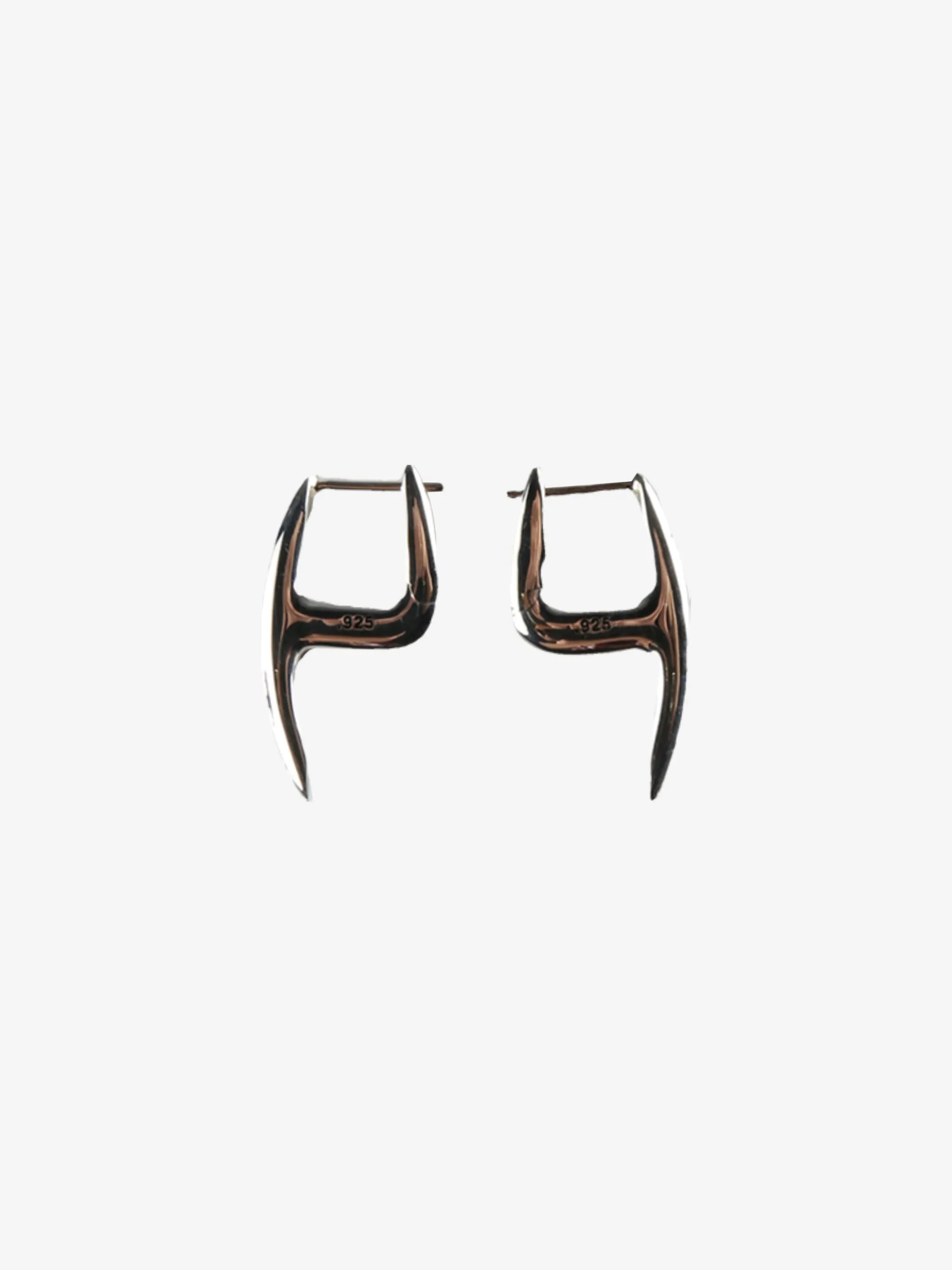 HOORSENBUHS - Mini Axe Earrings With Diamonds