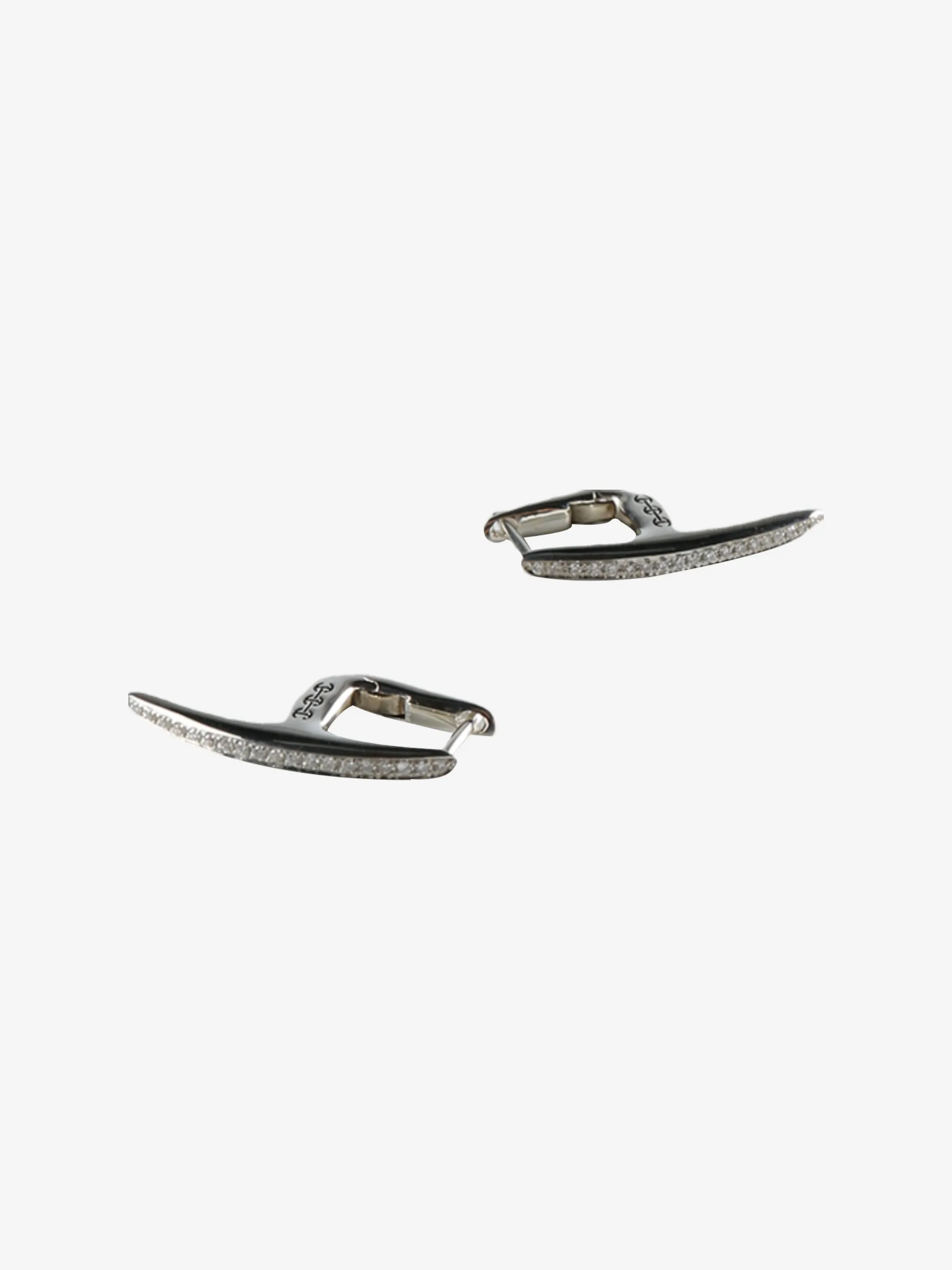 HOORSENBUHS - Mini Axe Earrings With Diamonds