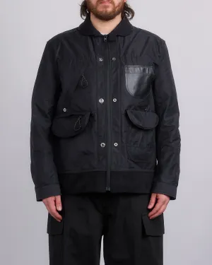 Junya Watanabe MAN eYe x Oakley Laminated 4-Pocket Jacket Black