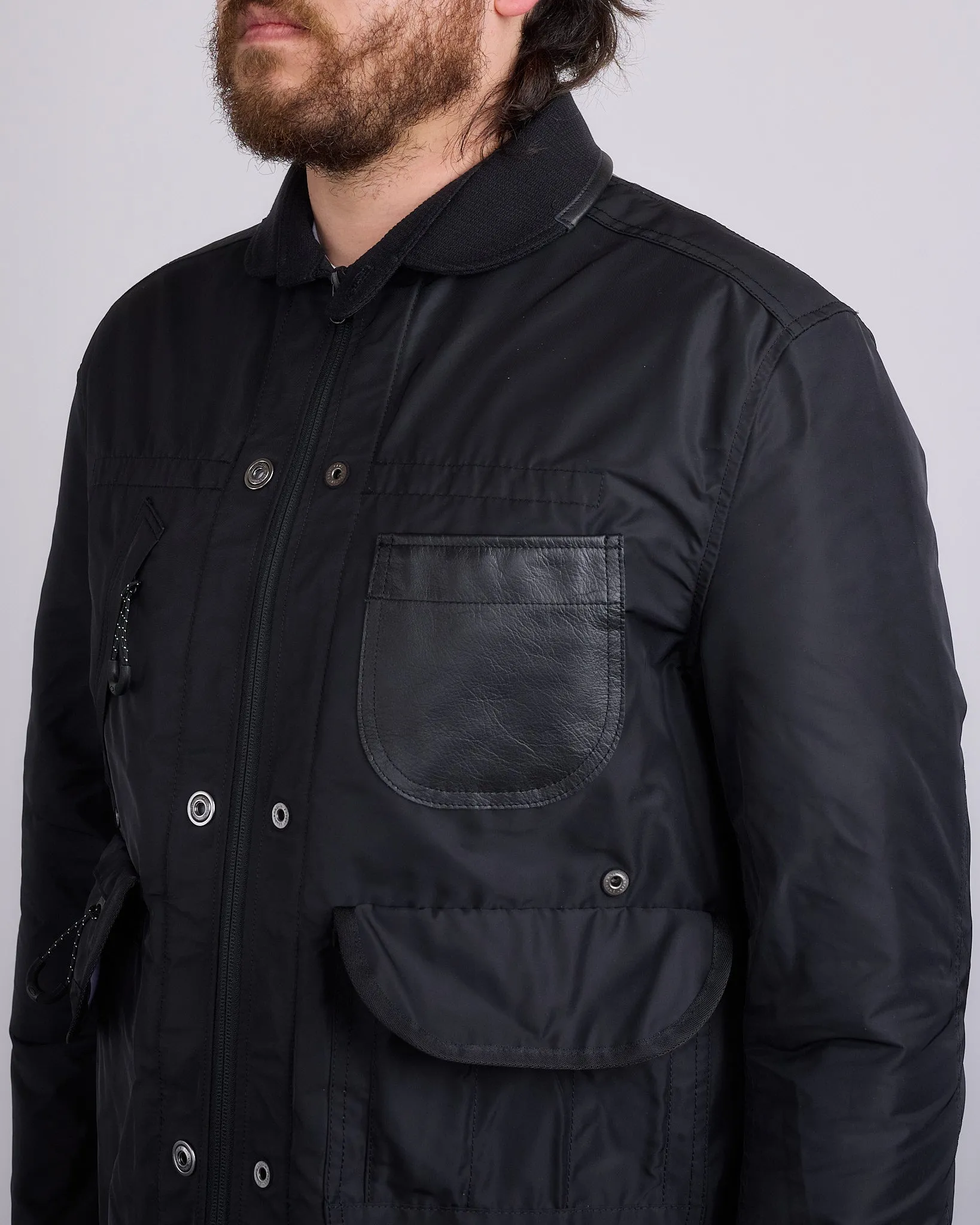 Junya Watanabe MAN eYe x Oakley Laminated 4-Pocket Jacket Black