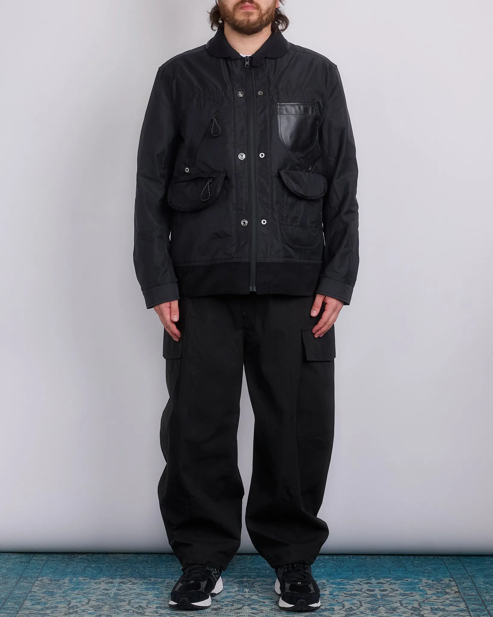 Junya Watanabe MAN eYe x Oakley Laminated 4-Pocket Jacket Black