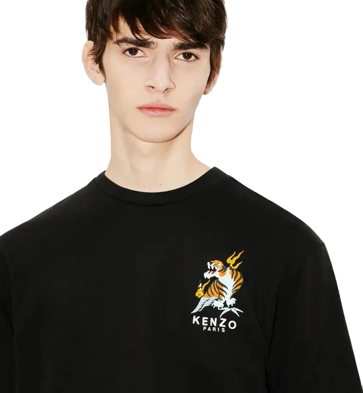 Kenzo Big Year Dragon T-Shirt (Black)