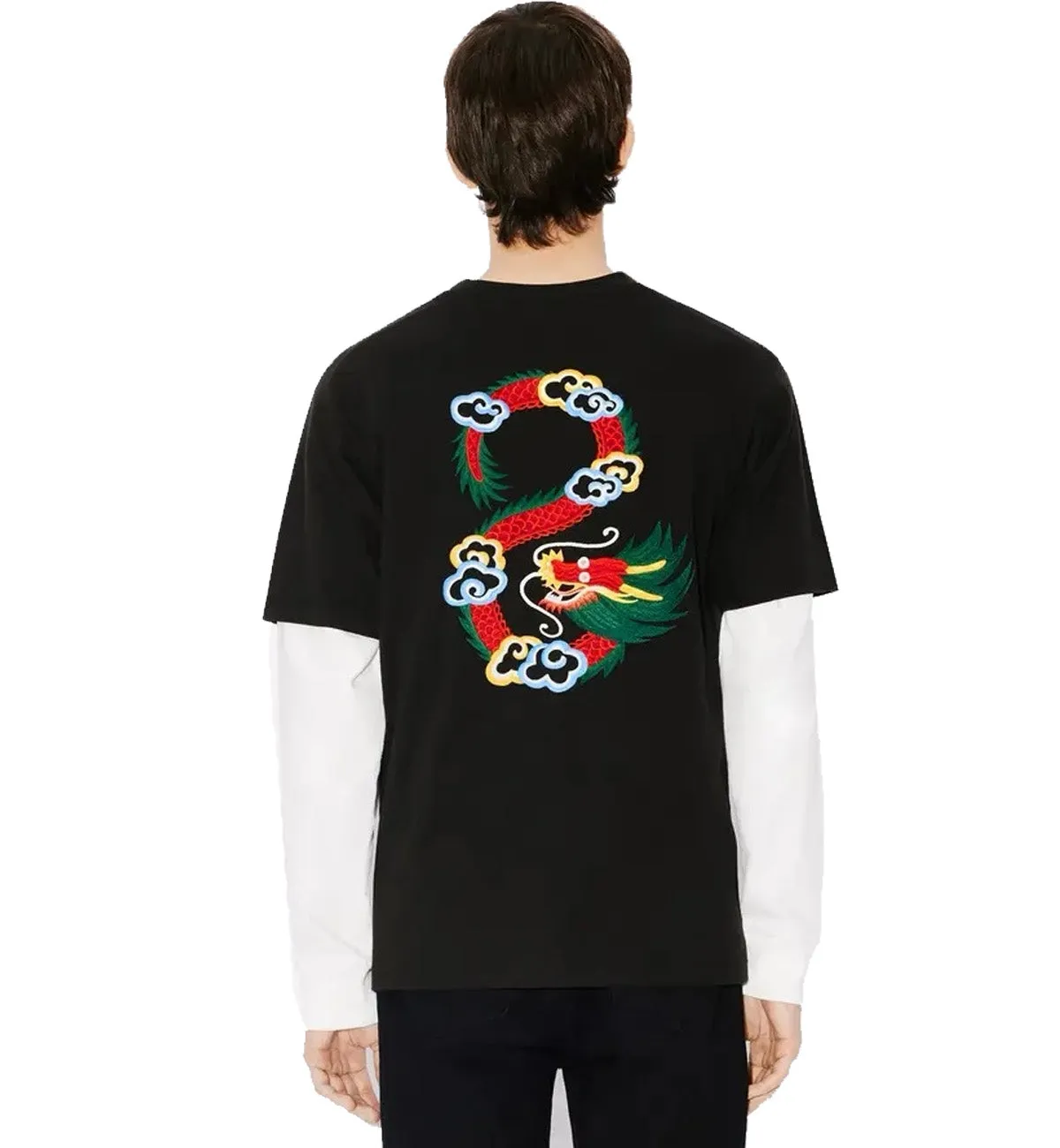 Kenzo Big Year Dragon T-Shirt (Black)