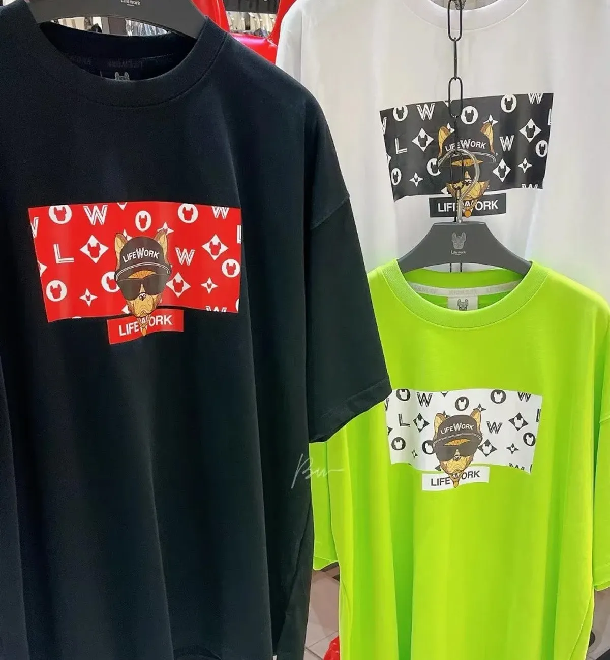 Lifework Dog Face Logo T-Shirt SS24 V4