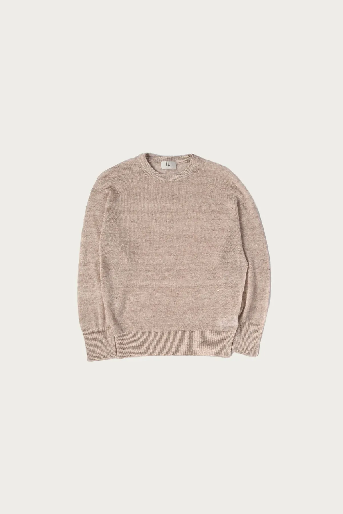 Linen WG Pullover - Sand Beige