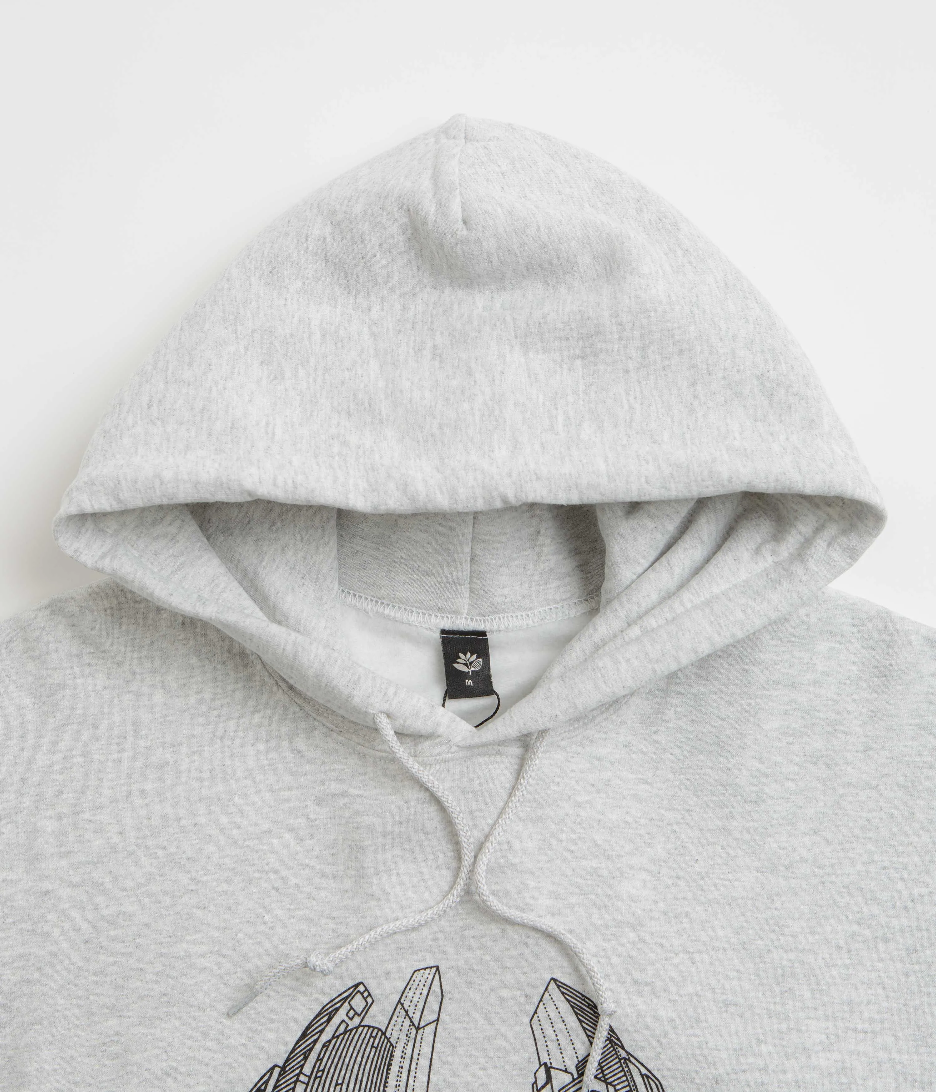 Magenta 3D Hoodie - Ash