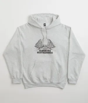 Magenta 3D Hoodie - Ash