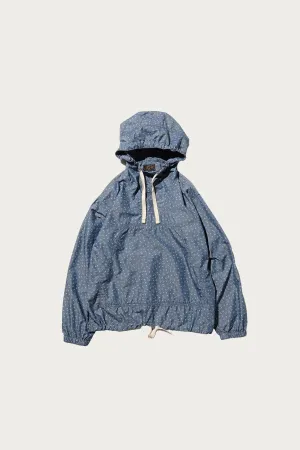 MIL Smock NYCO Indigo Chambray Discharge Print - Calico