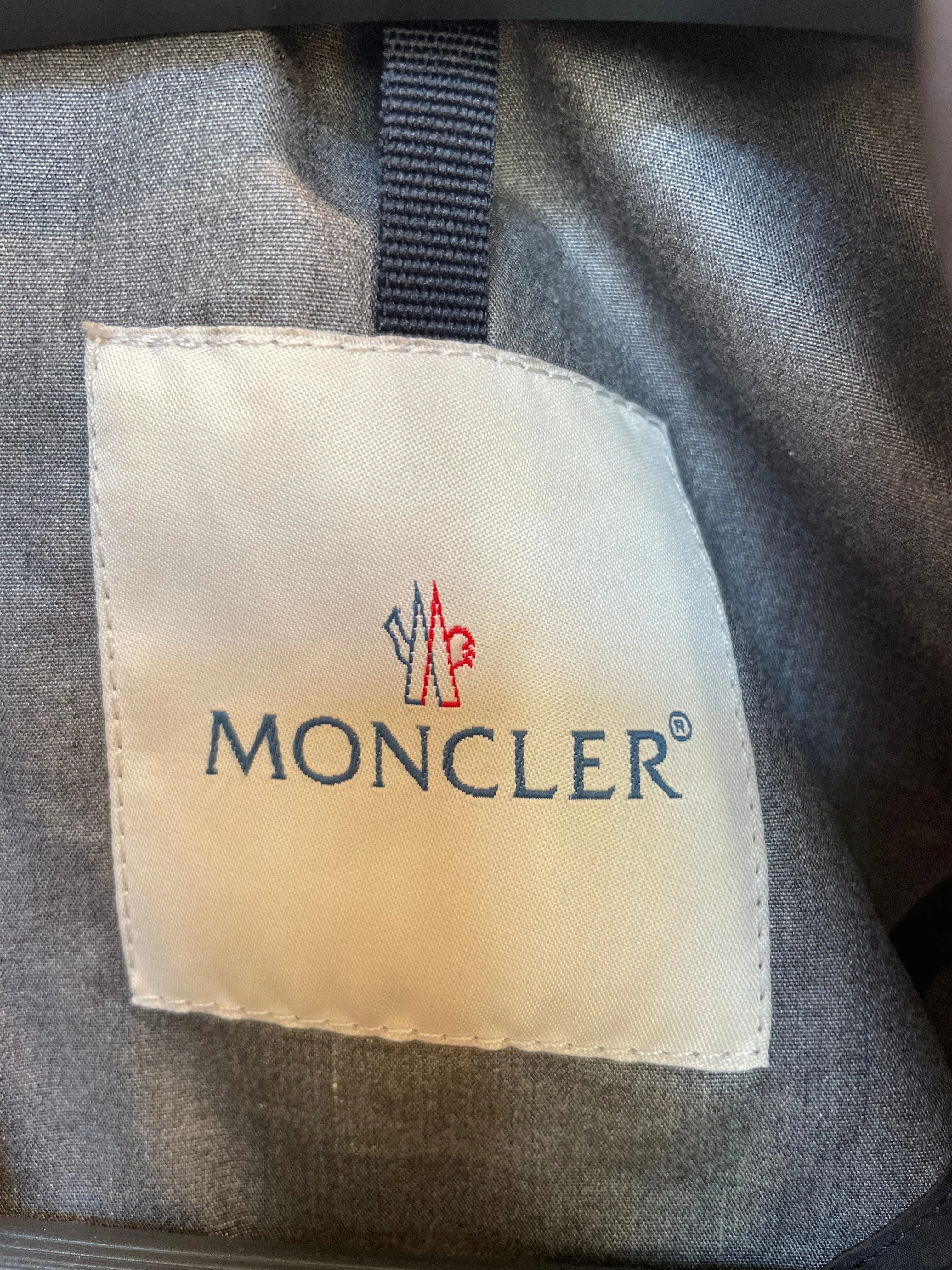 MONCLER/Windbreaker/S/Nylon/GRY/Single Breasted/FILED UTILITY / 12086331682