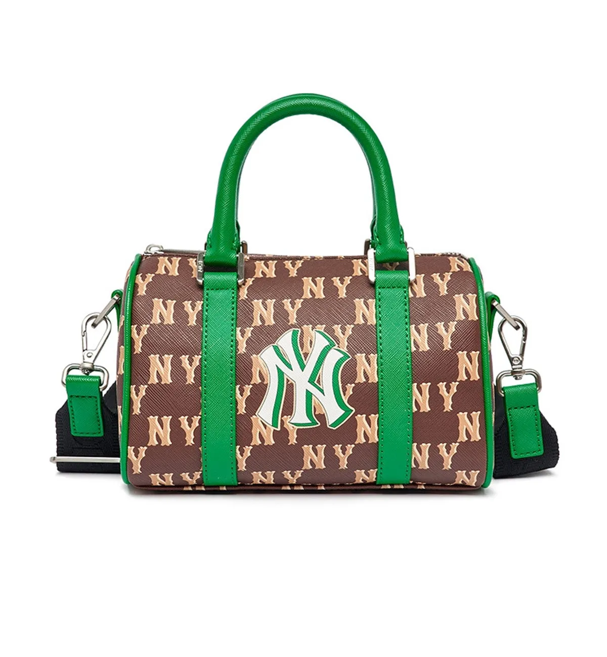 Monotive Coated Canvas NY Bag (Brown Green)