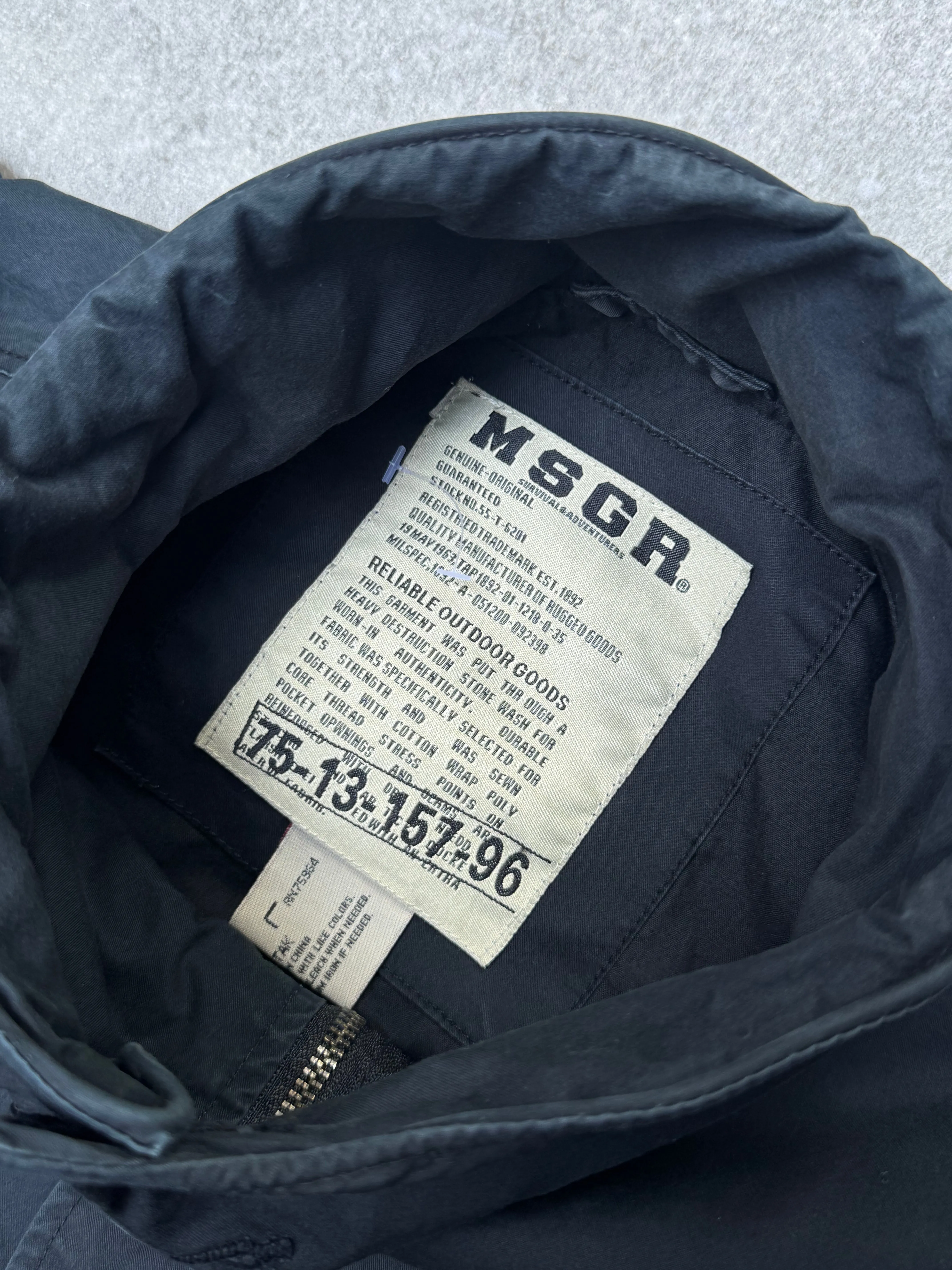 MSGR Navy Multi Pocket Lightweight Jacket