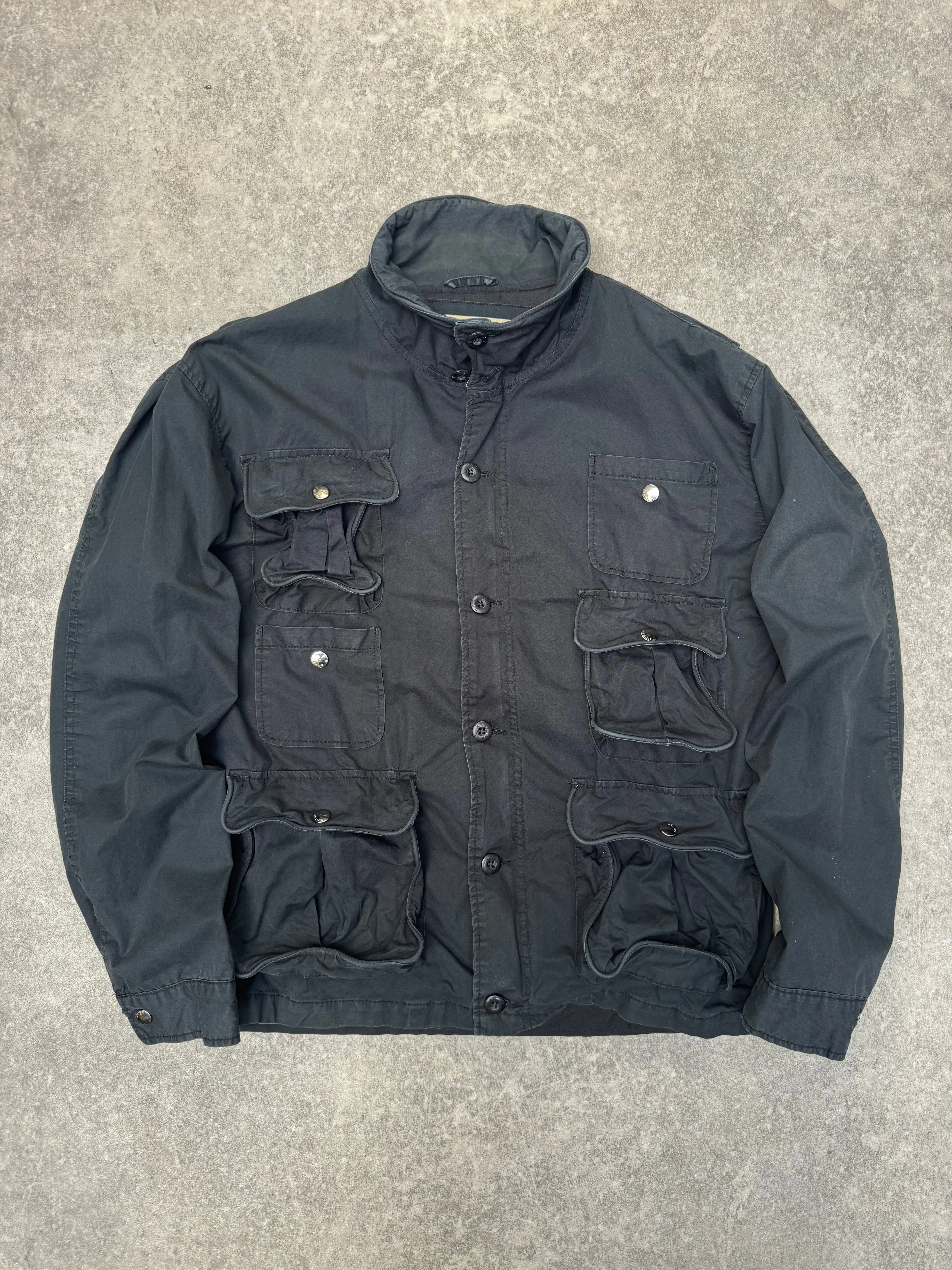 MSGR Navy Multi Pocket Lightweight Jacket