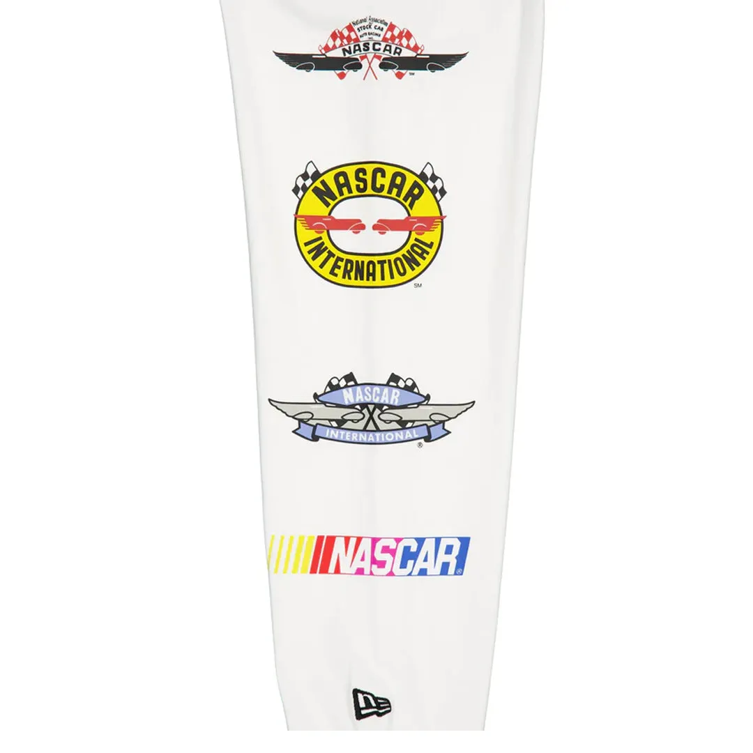 NASCAR MODERN SPEED LONG SLEEVE SHIRT WHITE