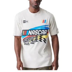NASCAR MODERN SPEED T-SHIRT LIGHT BEIGE