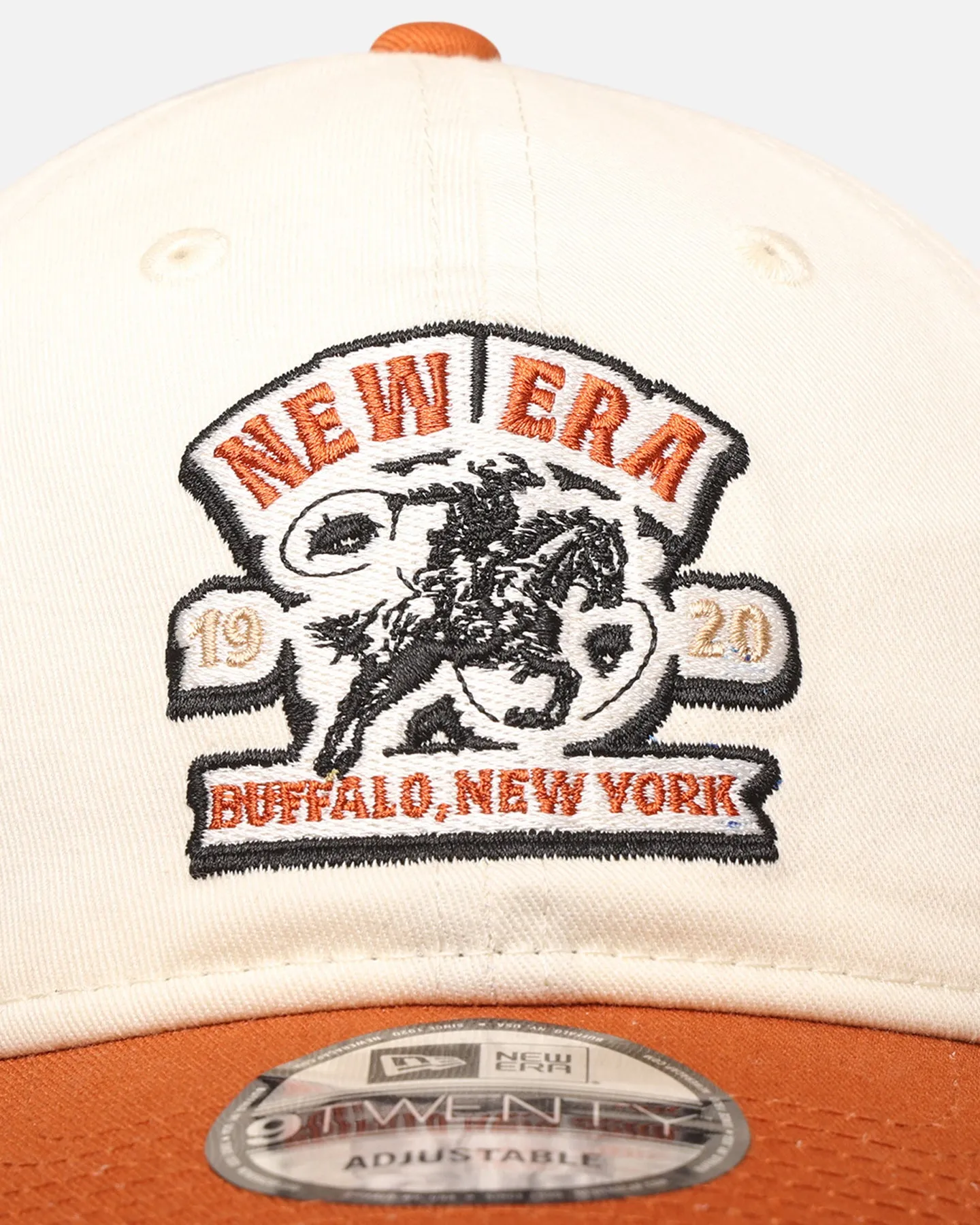 New Era New Era 'Sunset Trails 2.0' 9TWENTY Strapback White/Rust