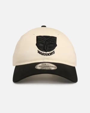 New Era New Zealand Warriors 'NRL Two Tone' 9TWENTY Strapback Chrome White/Black