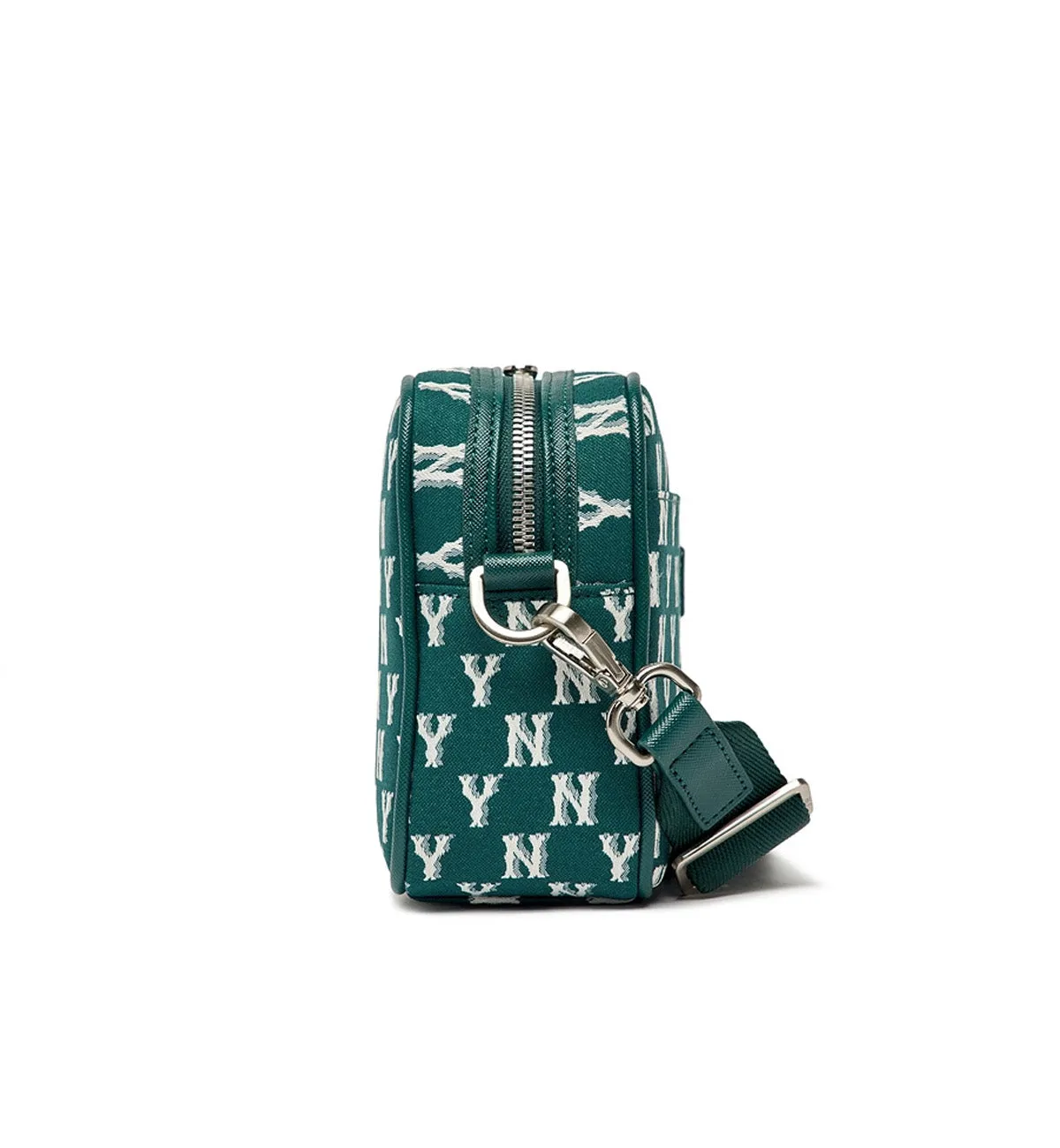 NYK Monogram Cross Bag (Green White)