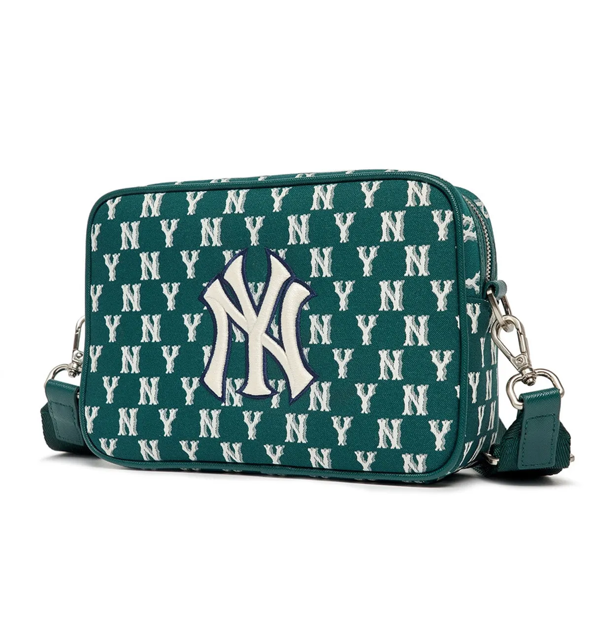 NYK Monogram Cross Bag (Green White)
