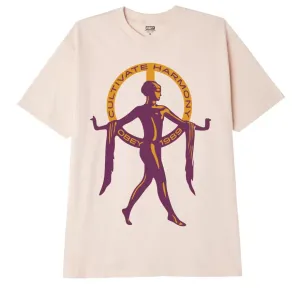 OBEY CULTIVATE HARMONY TEE // CREAM