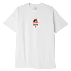 OBEY SURVEILLANCE TEE // WHITE
