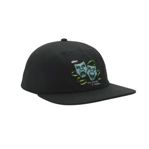 OBEY WORLD STAGE 6 PANEL SNAPBACK // BLACK