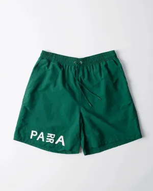 Parra No Vision Swim Shorts // Pine Green
