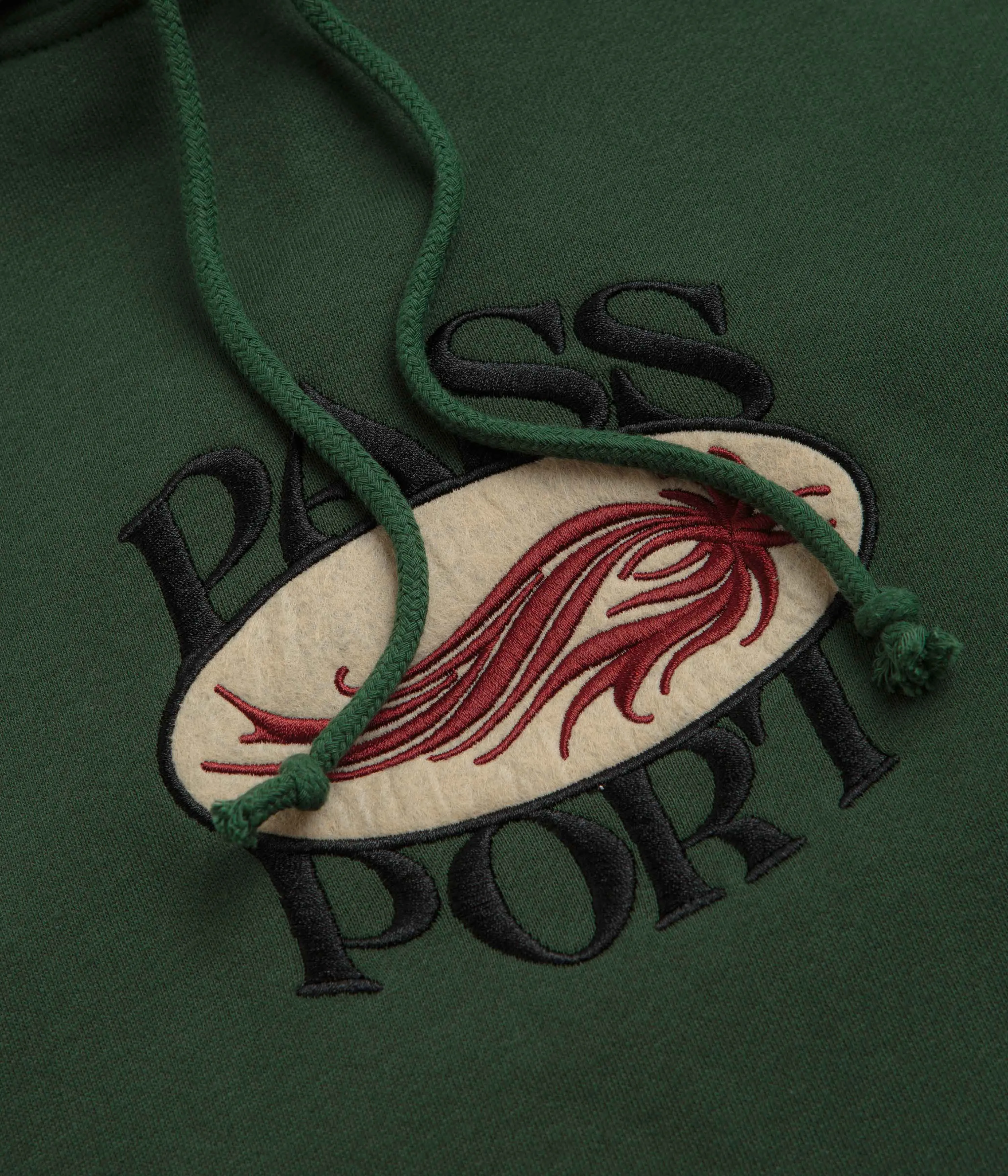 Pass Port Sunspot Hoodie - Forest Green