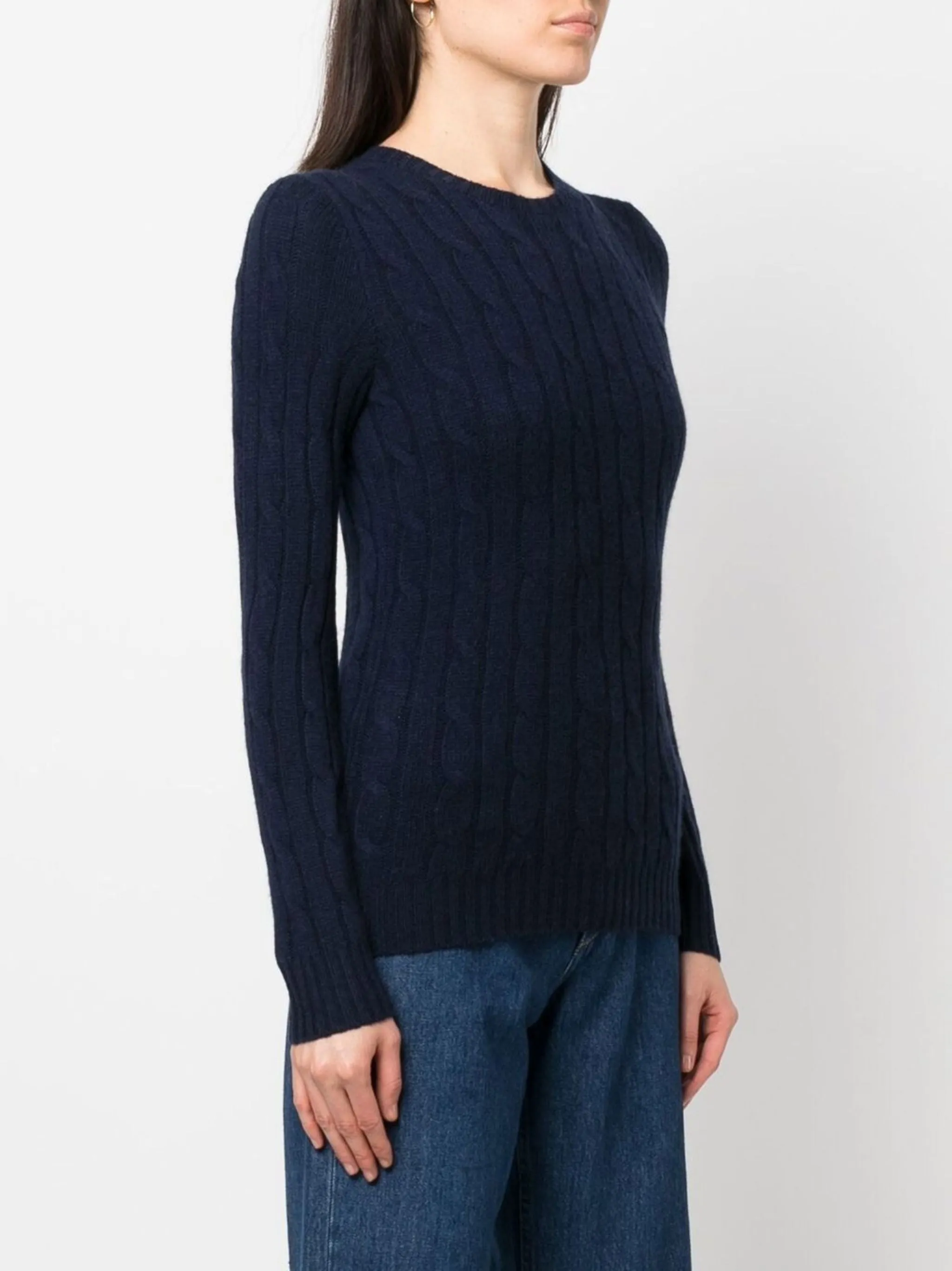 POLO RALPH LAUREN - Women Cashmere Classic Julianna Long Sleeve Pullover