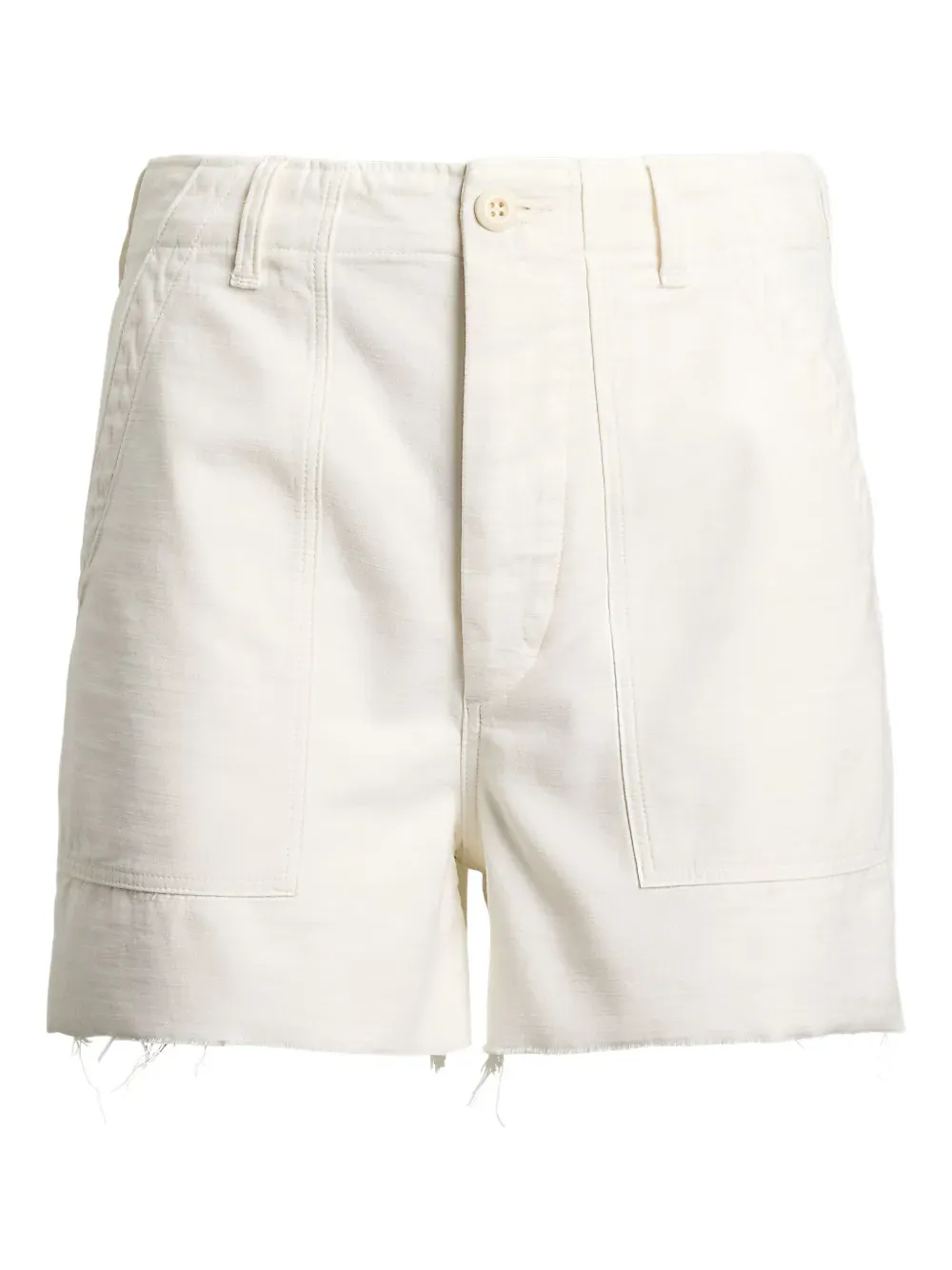 POLO RALPH LAUREN - Women Ecru Relaxed Fit Shorts