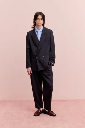 RELAXED DOUBLE BUTTONED BLAZER