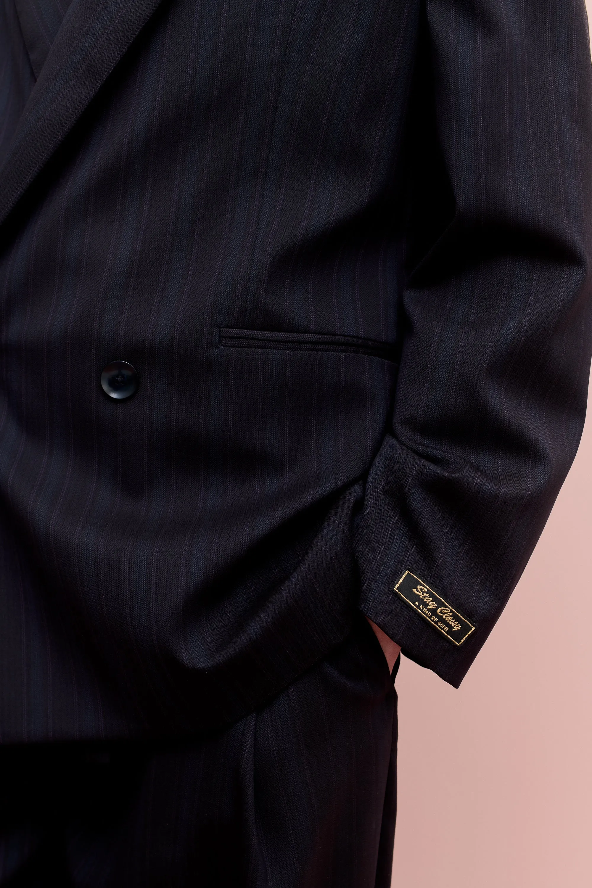 RELAXED DOUBLE BUTTONED BLAZER