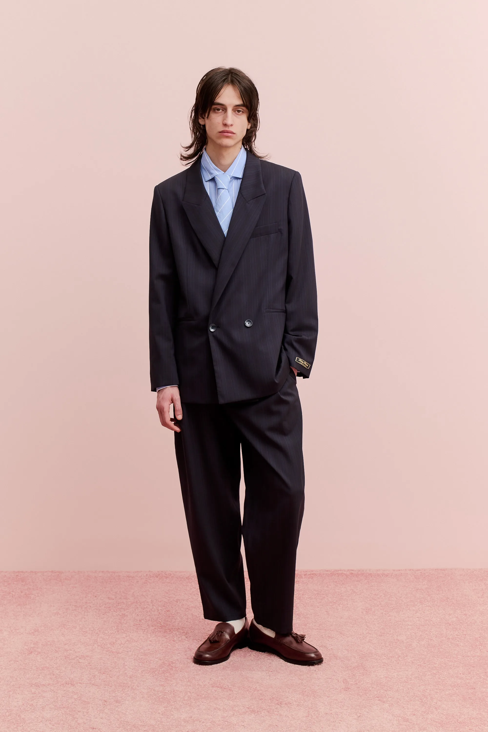 RELAXED DOUBLE BUTTONED BLAZER