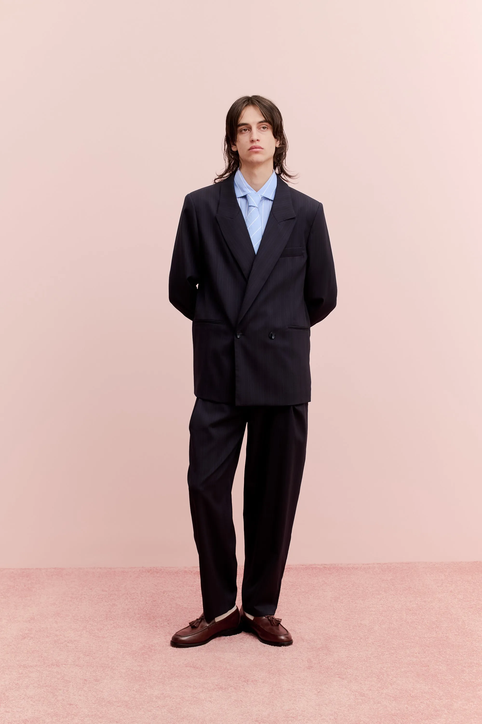RELAXED DOUBLE BUTTONED BLAZER