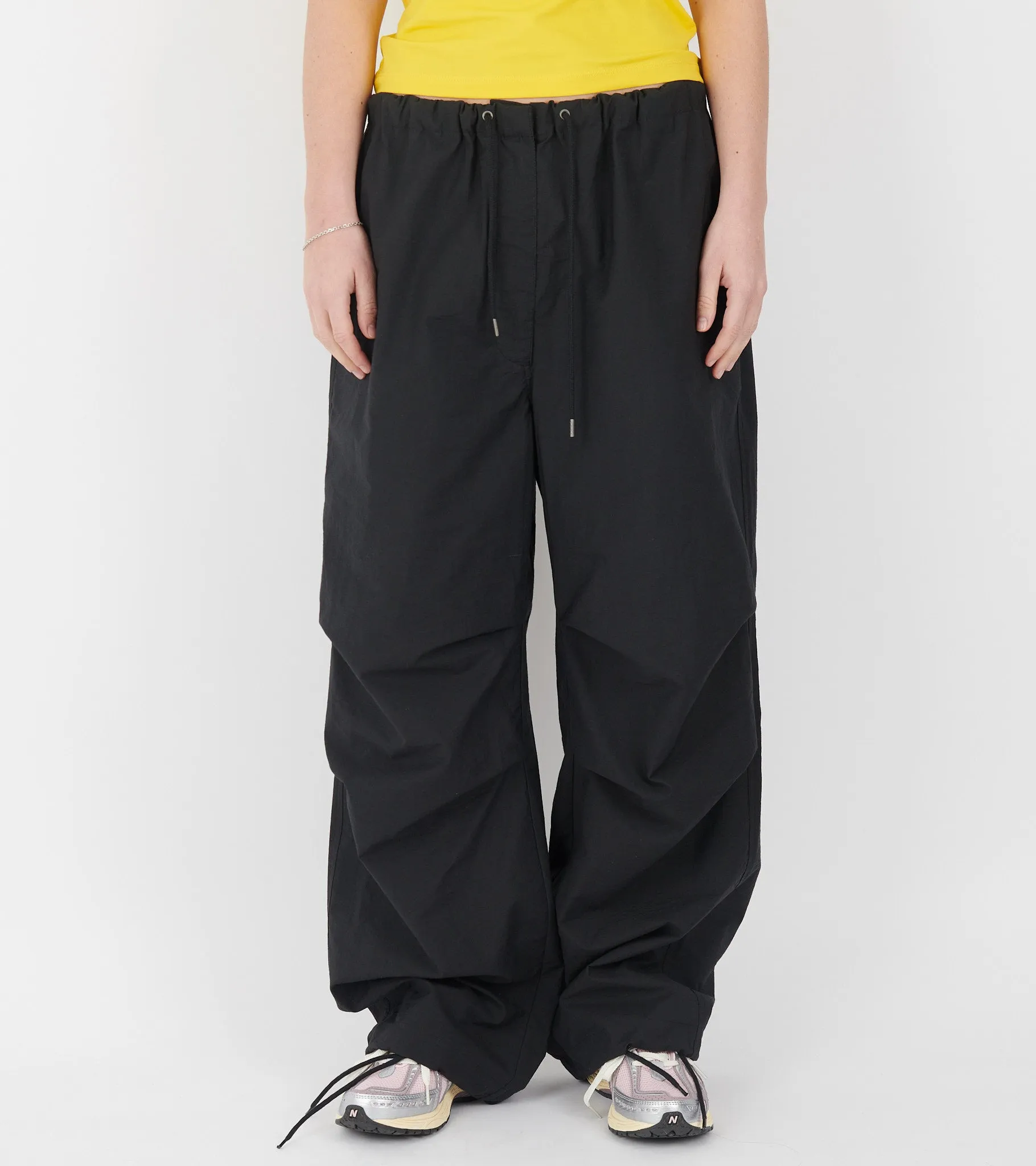 Relaxed Fit Trousers Black