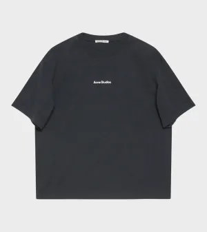 Relaxed Stamp Logo T-shirt Black