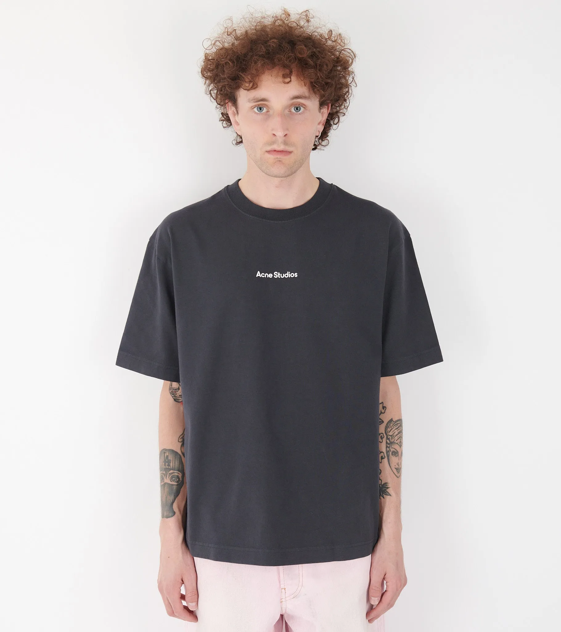 Relaxed Stamp Logo T-shirt Black