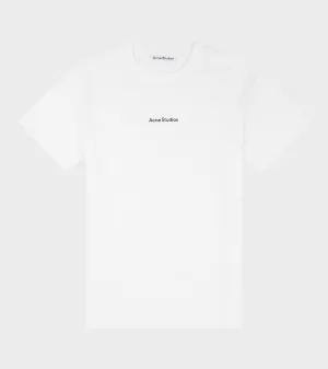 Relaxed Stamp Logo T-shirt Optic White