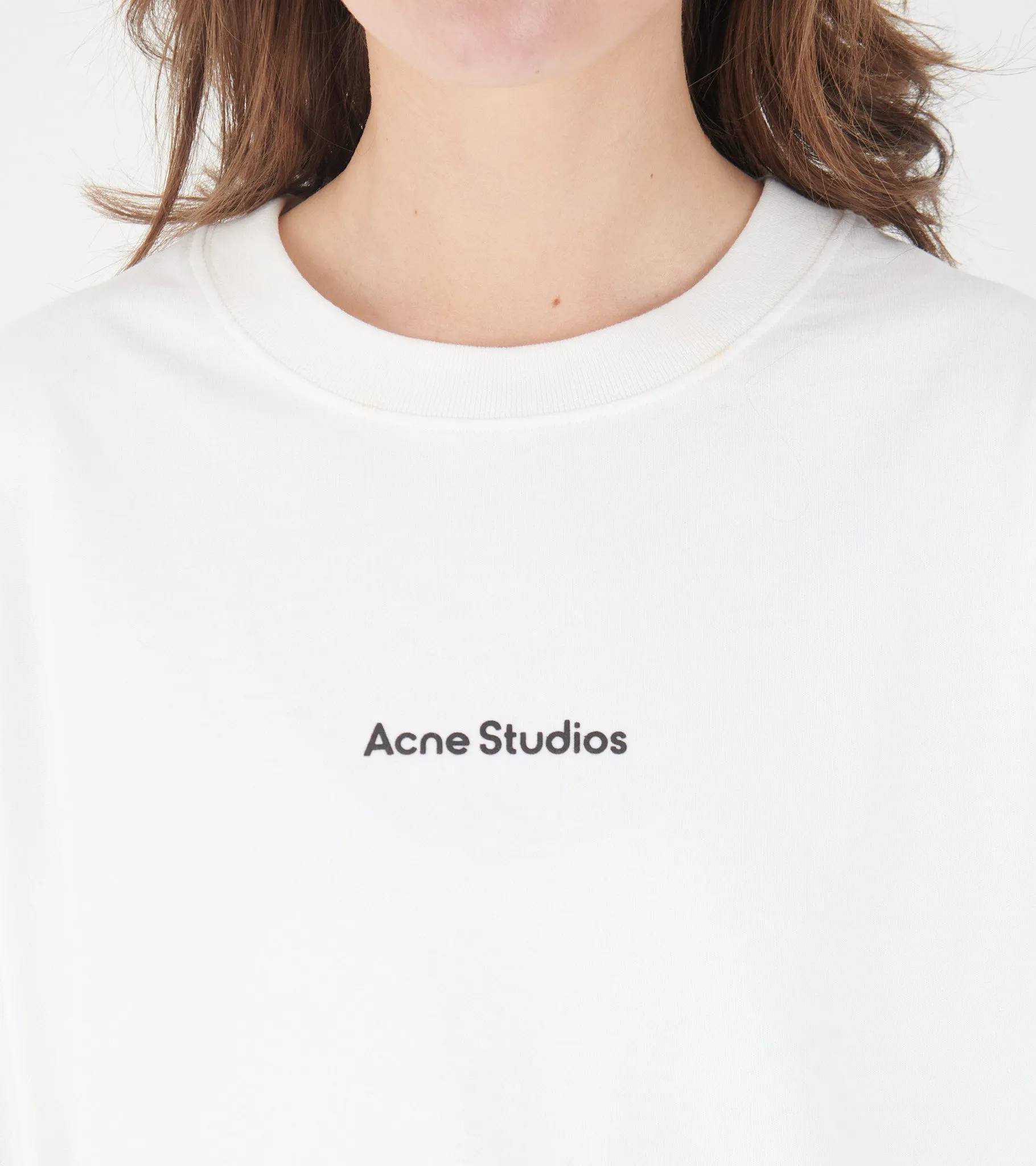 Relaxed Stamp Logo T-shirt Optic White