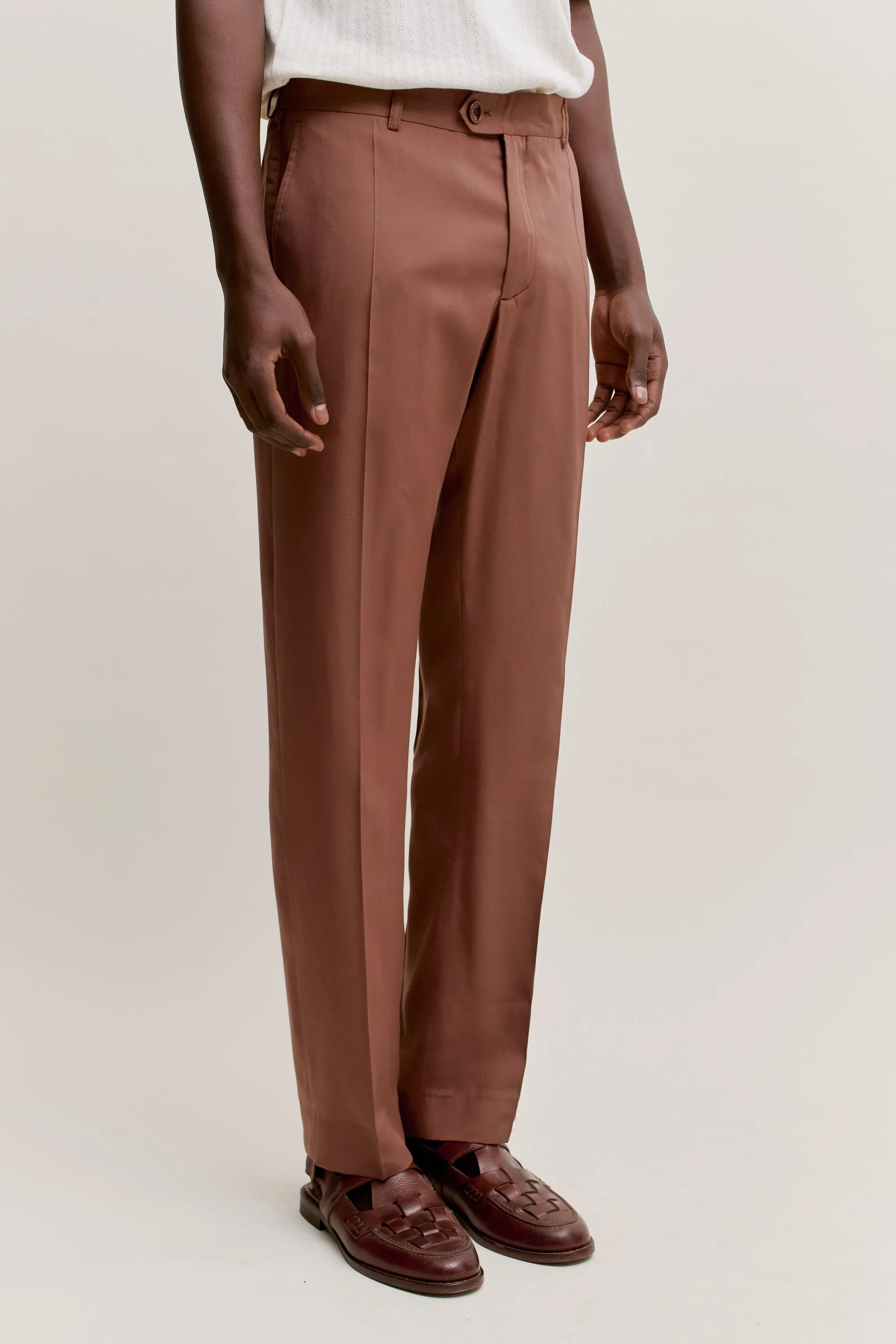 RELAXED TAILORED TROUSERS