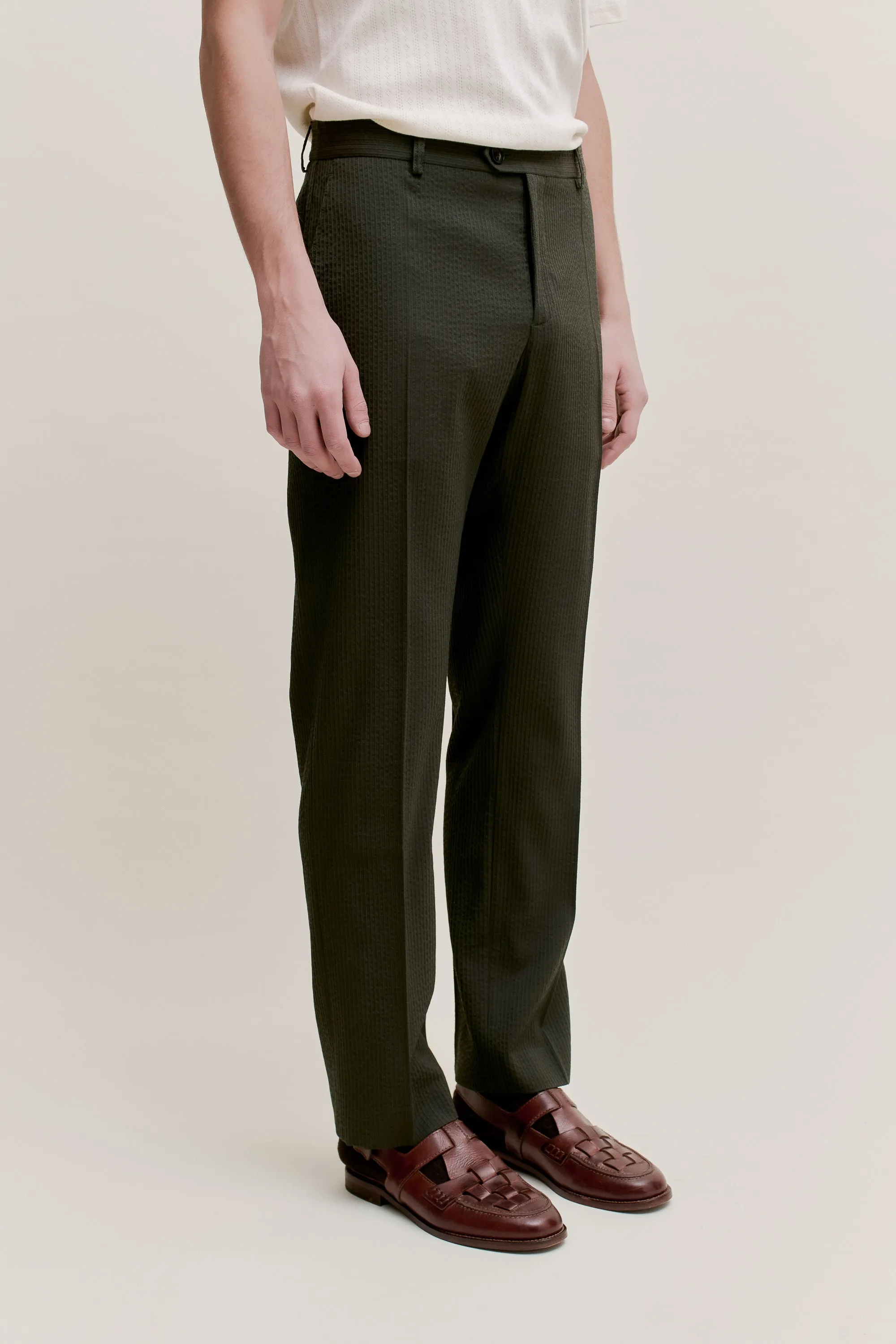 RELAXED TAILORED TROUSERS