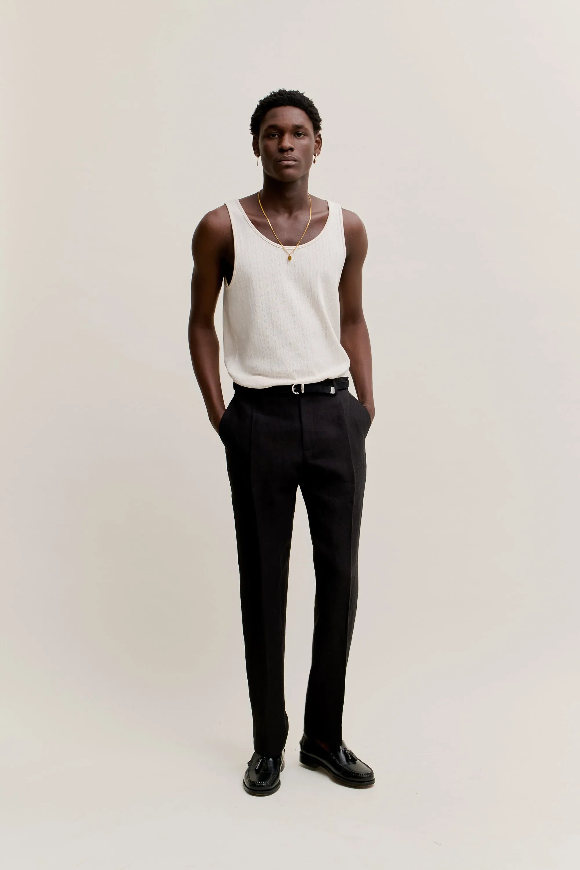 RELAXED TAILORED TROUSERS