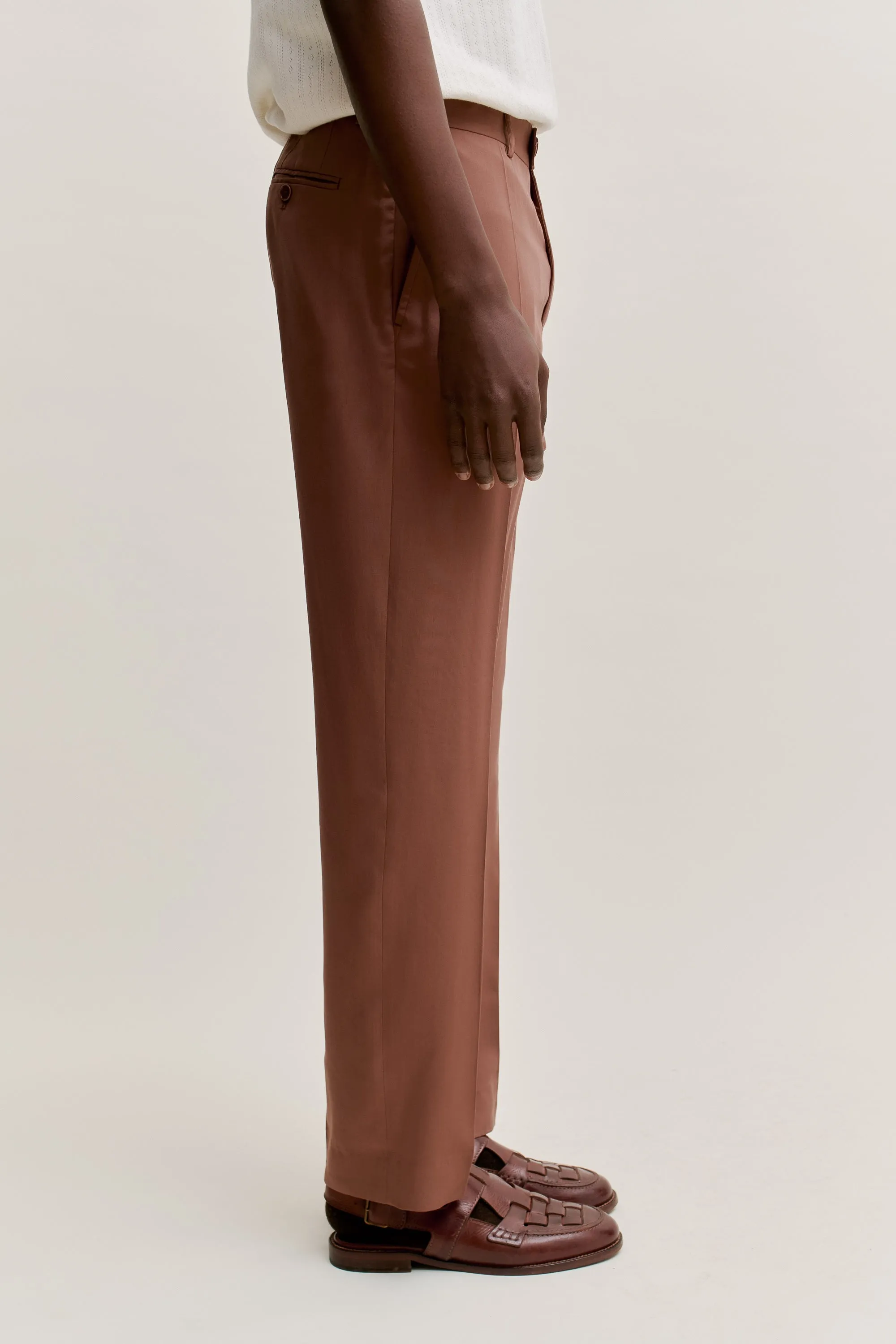 RELAXED TAILORED TROUSERS