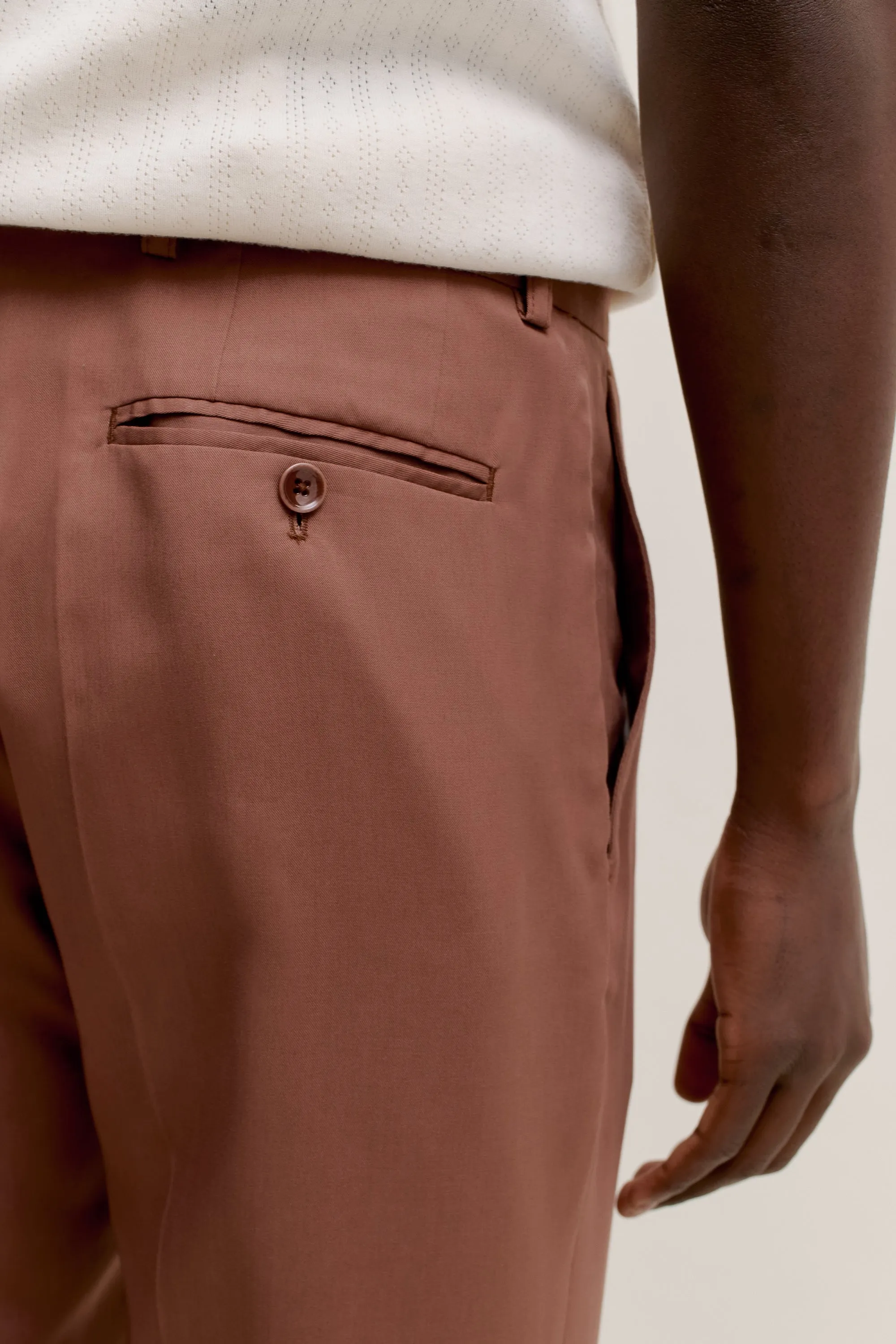 RELAXED TAILORED TROUSERS