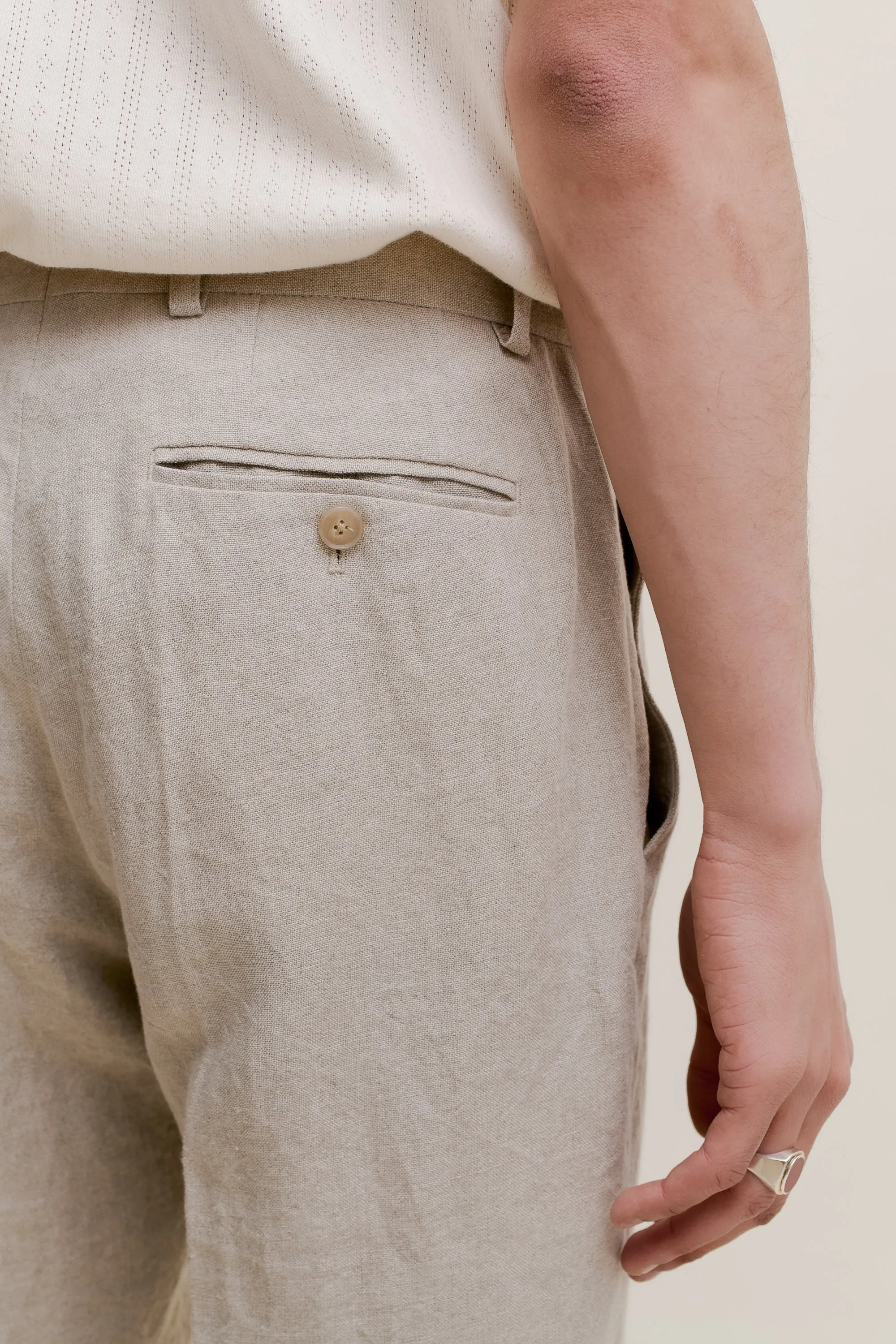 RELAXED TAILORED TROUSERS