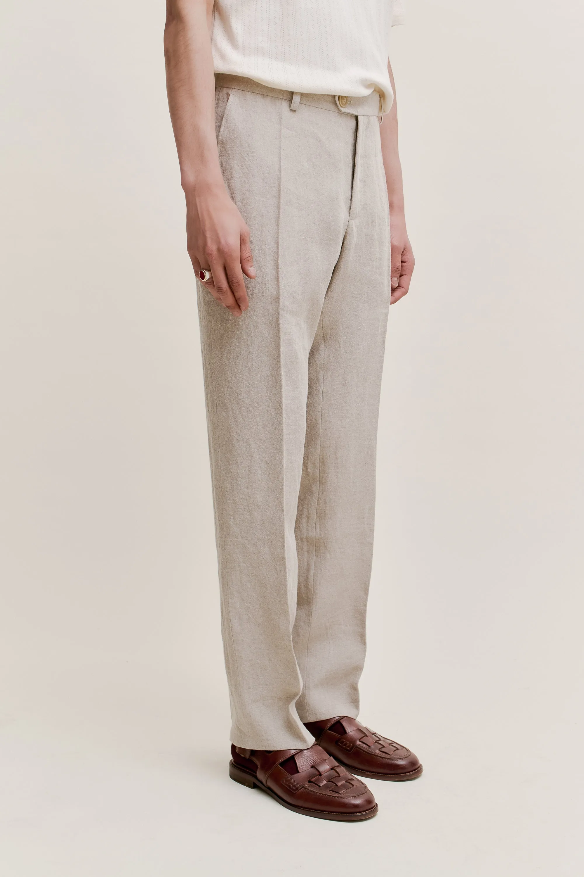 RELAXED TAILORED TROUSERS