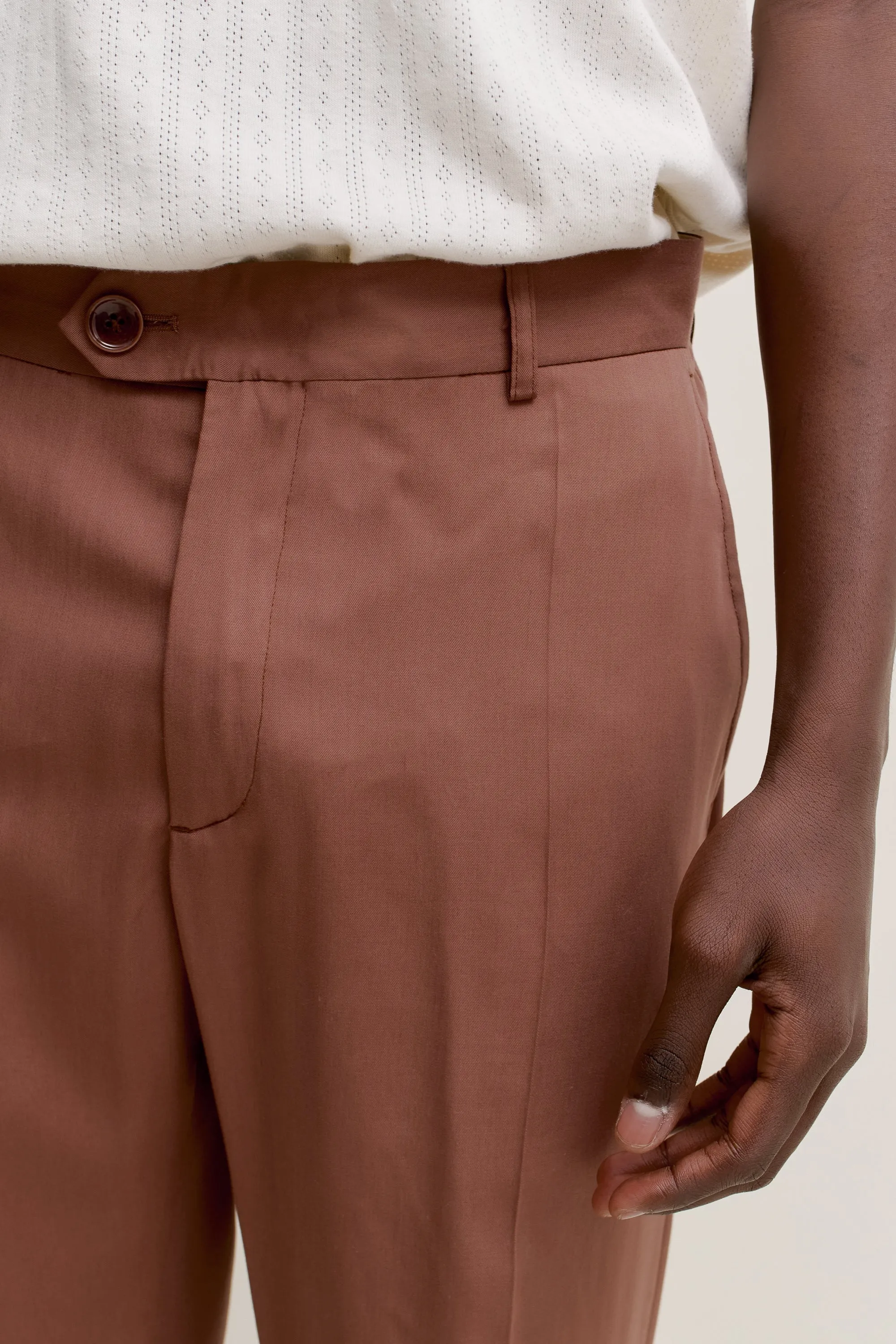 RELAXED TAILORED TROUSERS