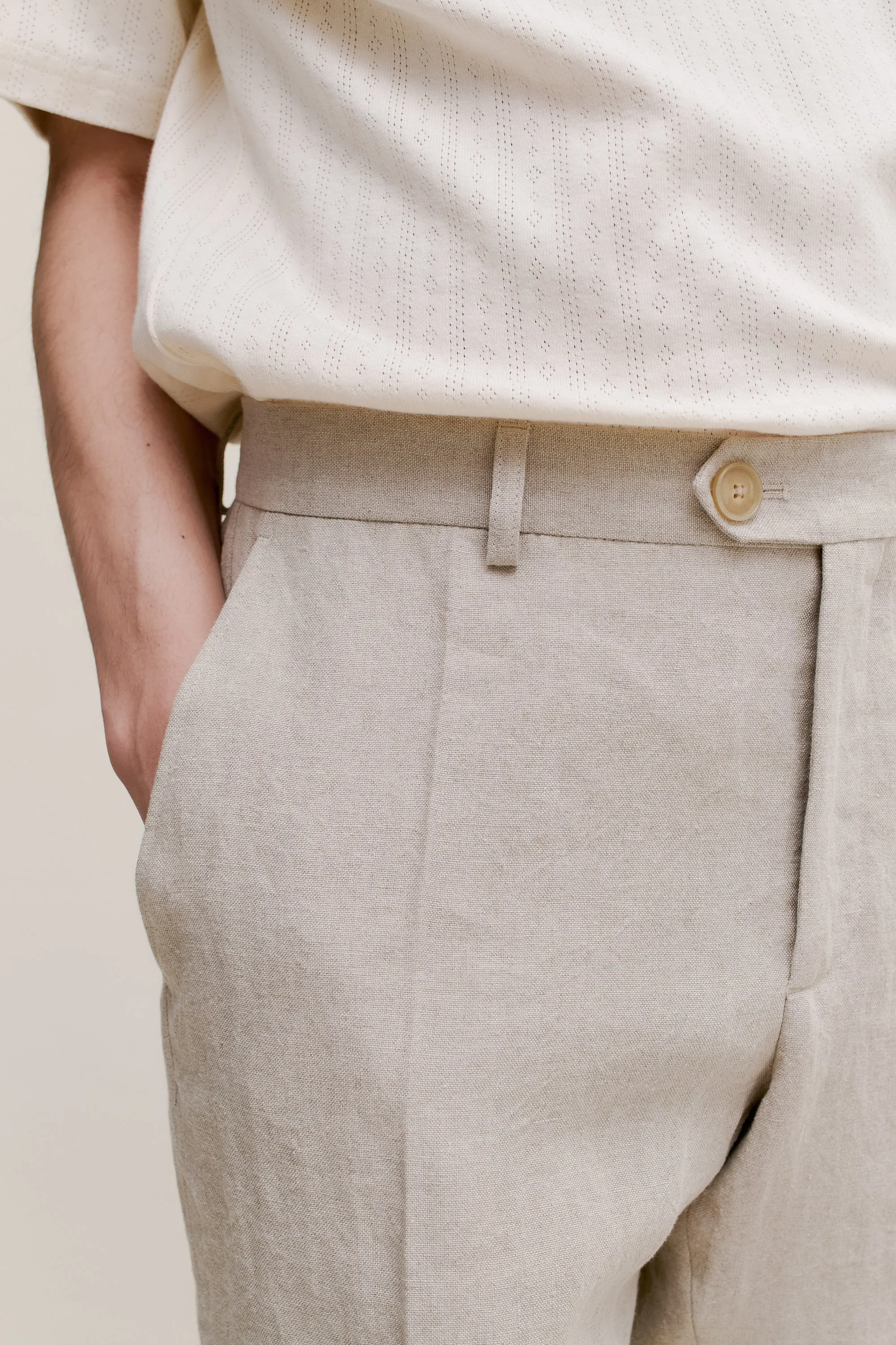 RELAXED TAILORED TROUSERS