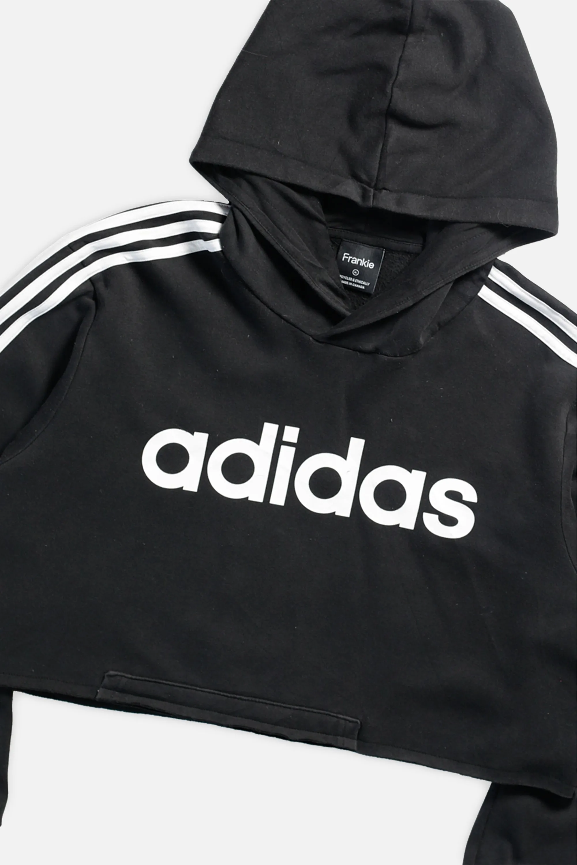 Rework Adidas Raw Crop Sweatshirt - XL